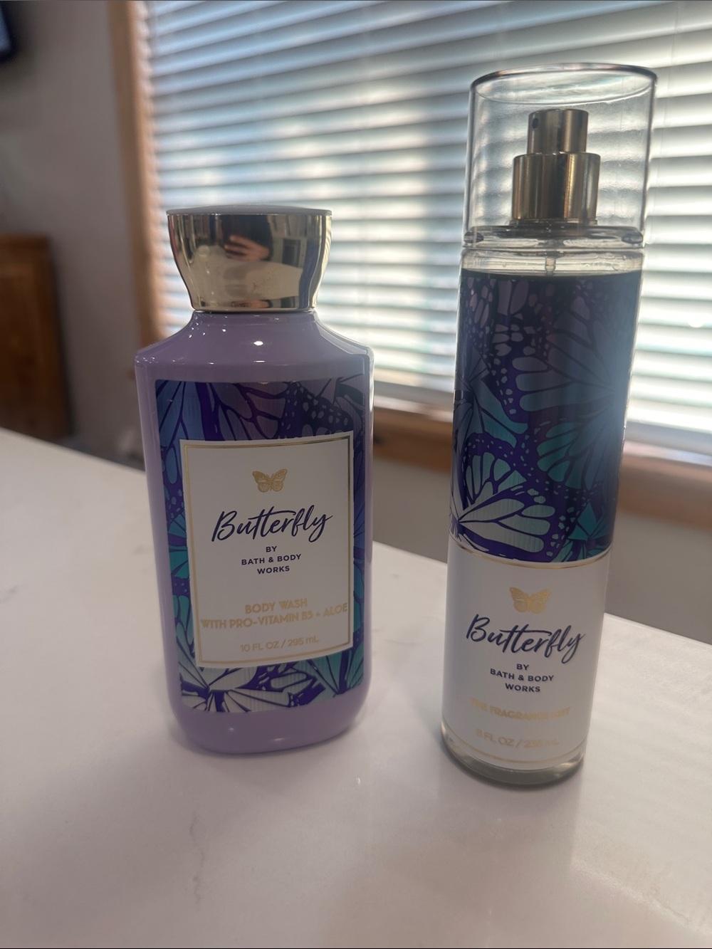 Bath & Body Works Butterfly Lavender Body Wash and Fragrance Mist